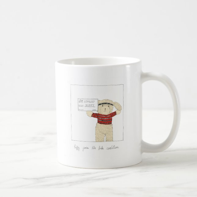 Caneca De Café Ruffy junta-se à aliança da bicicleta (Direita)