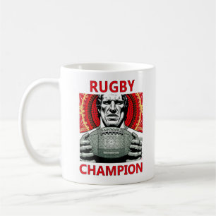 Caneca De Café Rugby Champion Mug