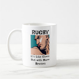 Caneca De Café Rugby Chess Mug