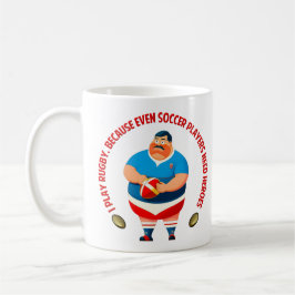 Caneca De Café Rugby Heroes Mug