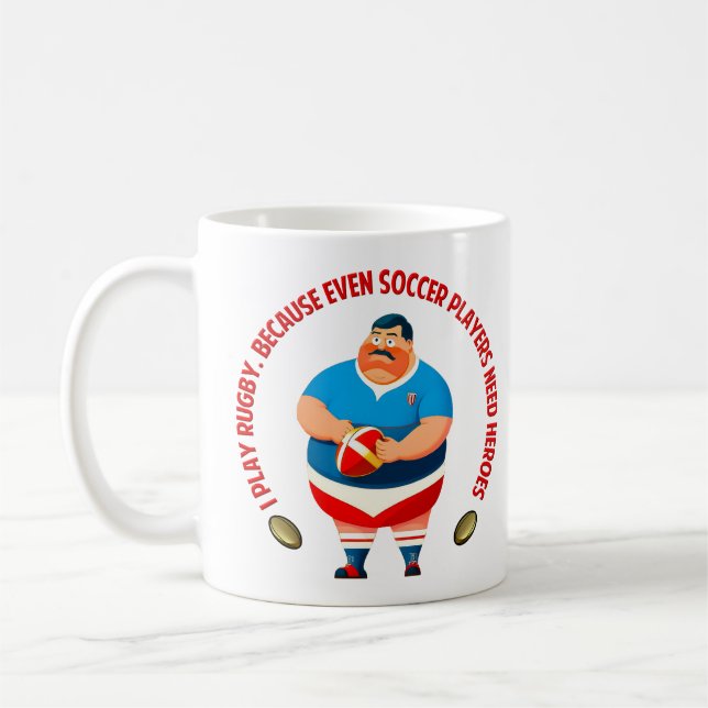 Caneca De Café Rugby Heroes Mug (Esquerda)