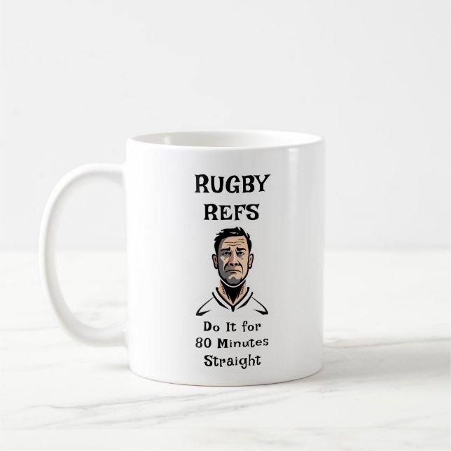 Caneca De Café Rugby Refs Mug (Esquerda)