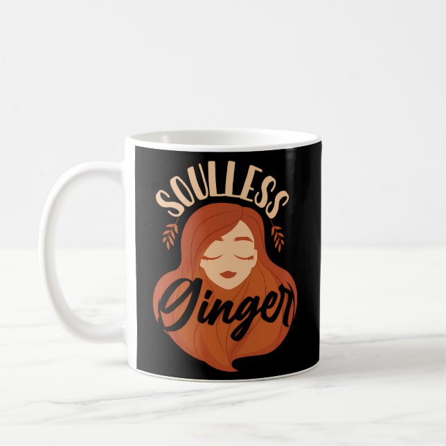 Caneca De Café Ruiva Soulless Ginger (Esquerda)