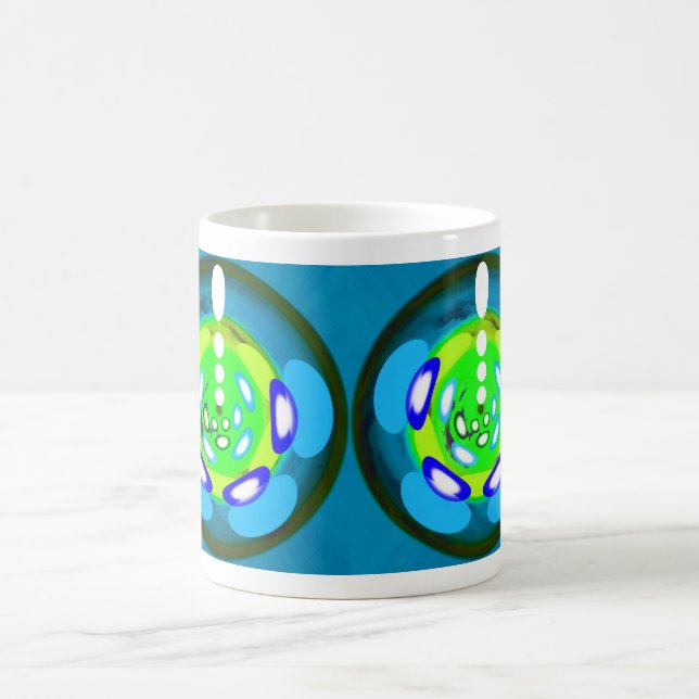 Caneca De Café Rumo a arte verde (Centro)