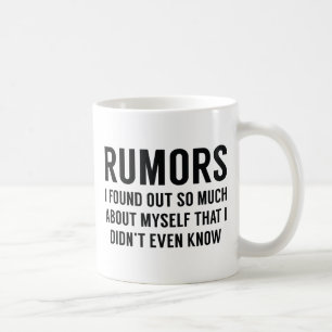 Caneca De Café Rumores