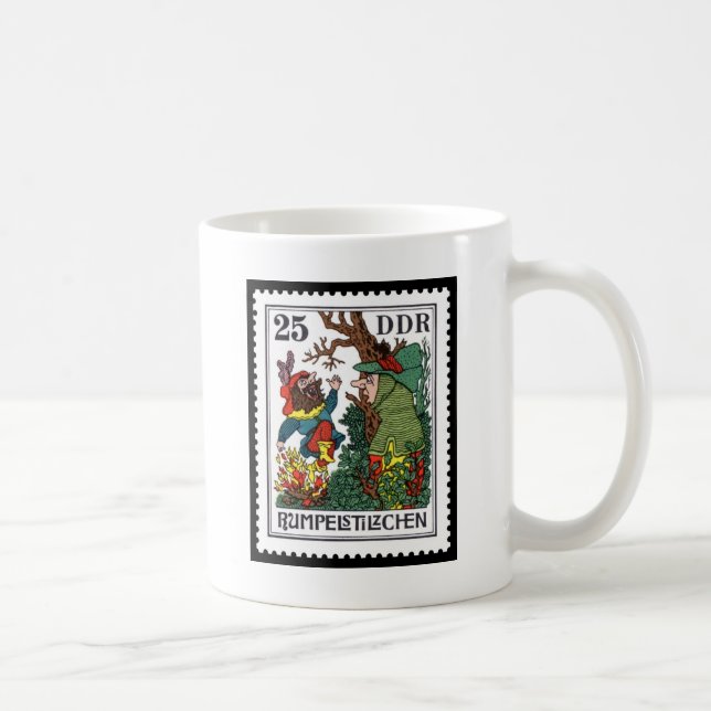 Caneca De Café Rumpelstiltskin 25 DDR 1976 (Direita)