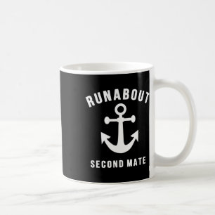 Caneca De Café Runabout Second Mate Small Boat Entusiasta