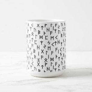 Caneca De Café Runas futhark antigas