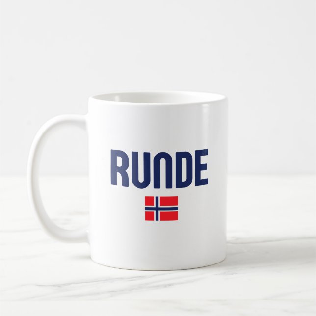 Caneca De Café RUNDE Norway (Esquerda)