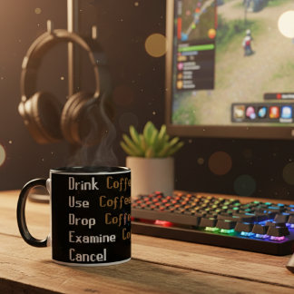 Caneca de Café Runescape – Presente para Jogadores