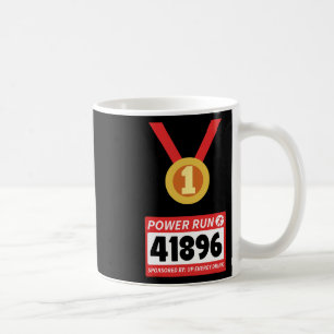 Caneca De Café Runner Half Marathon Halloween Figurume 1