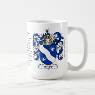 Caneca De Café Rupp, a origem, o significado e a crista