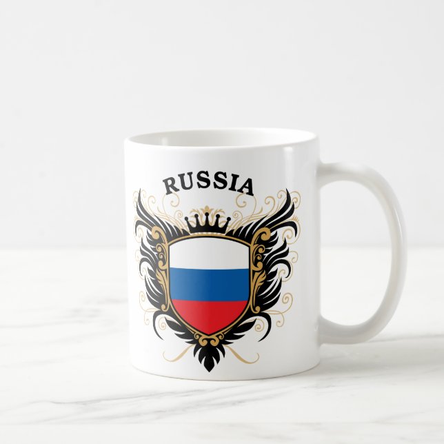 Caneca De Café Rússia (Direita)