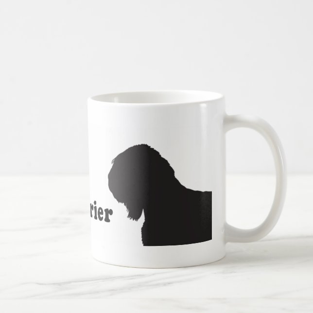 Caneca De Café Russo preto Terrier (Direita)
