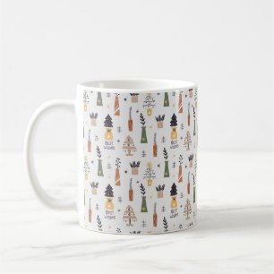 Caneca De Café Rustic Country Christmas Old Fashiée