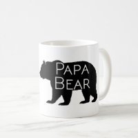 Rustic Papa Bear Mug
