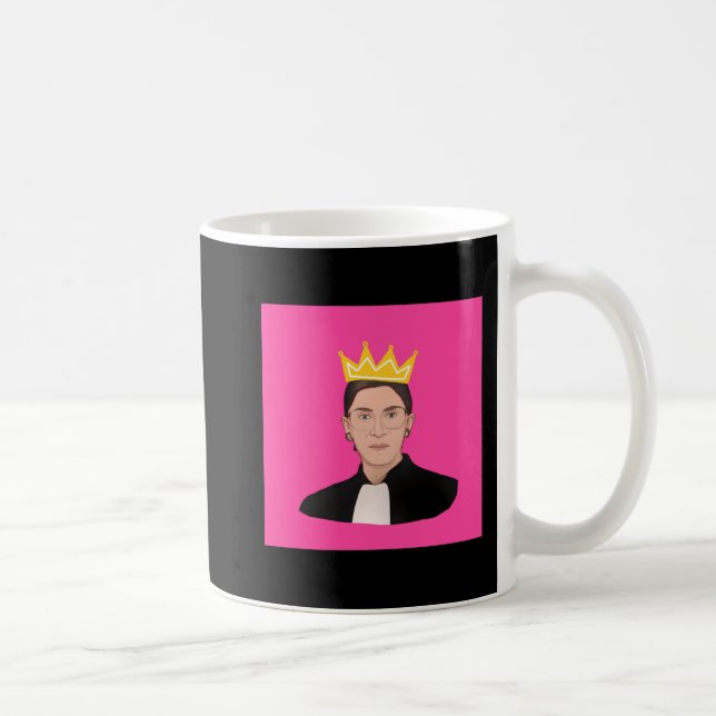 Caneca De Café Ruth Bader Ginsberg Poster RBG (Direita)
