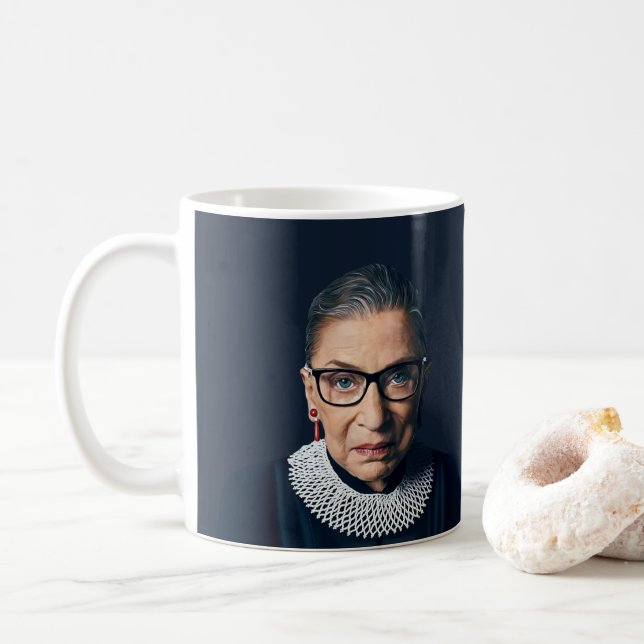 Caneca De Café Ruth Bader Ginsburg (Com Donut)