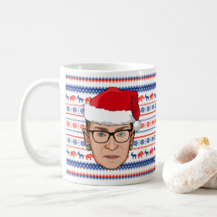 Caneca De Café RUTH BADER GINSBURG Natal