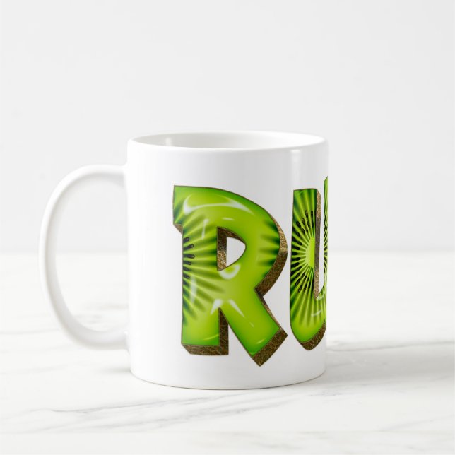 Caneca De Café Ruth Name Kiwi Style Tasse Teetasse Kaffeetasse (Esquerda)