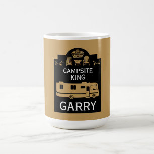 Caneca De Café RV Camping King EUA