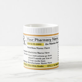 Caneca De Café RX Mug - Crie o seu