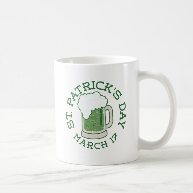 Caneca De Café S.D. - Cerveja verde em apuros (Direita)