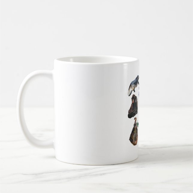 Caneca De Café S é para o Macaco-Aranha (Esquerda)