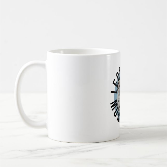 Caneca De Café S é para Snow Lepard (Esquerda)