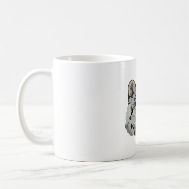 Caneca De Café S é para Snow Lepard (Esquerda)