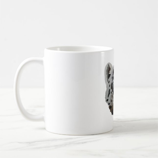 Caneca De Café S é para Snow Lepard (Esquerda)