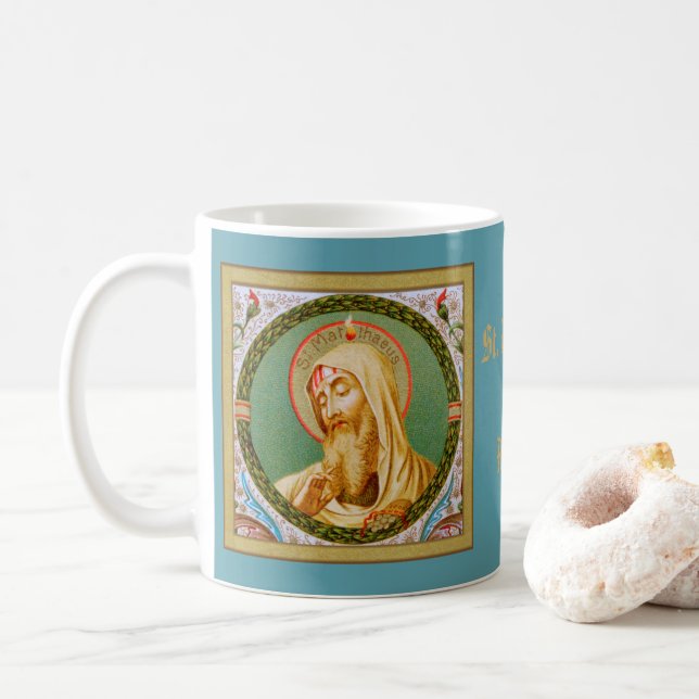 Caneca De Café S. Mateus o Apóstolo (JMAS 08) (Com Donut)