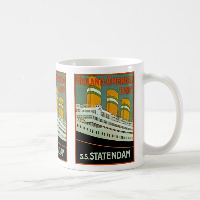 Caneca De Café s.s. Statendam (Direita)