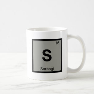 Caneca De Café S - Símbolo de Mesa periódica de química musica