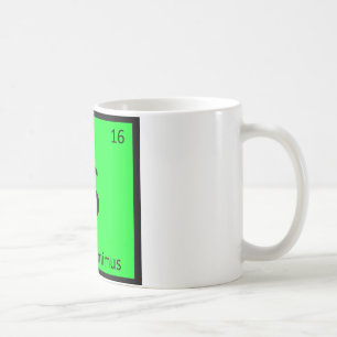 Caneca De Café S - Símbolo do Dinossauro Struthiomimus na Tabela 