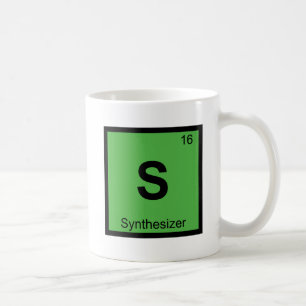 Caneca De Café S - Tabela Periódica da Química da Música de Sinte