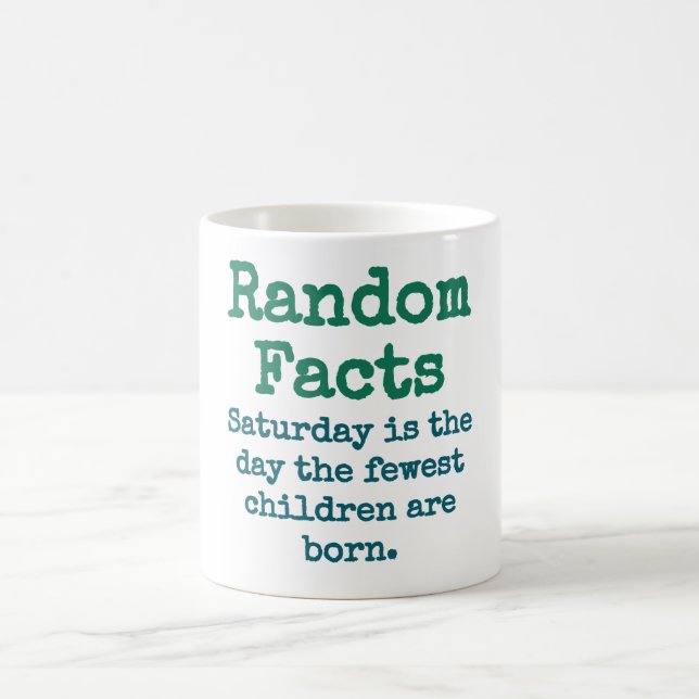 Caneca De Café Sábado É O Dia Das Menores Crianças - Trivia F (Centro)