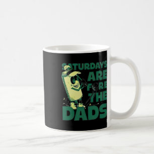 Caneca De Café Sábados São Fora Do Golfe Dos Pais
