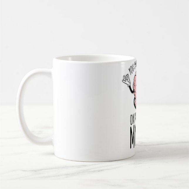 Caneca De Café Sabe O Que Me Deixa Com Os Nervos. (Esquerda)