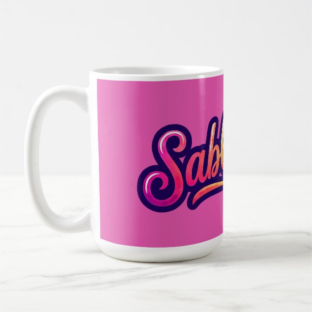 Caneca De Café Sable Noon - Logotipo Básico (Esquerda)