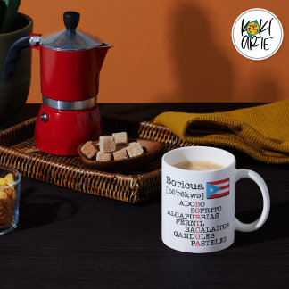 Caneca De Café Sabor Boricua