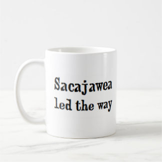 Caneca De Café sacajawea liderou o caminho