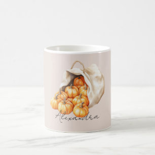 Caneca De Café Saco de Abóboras