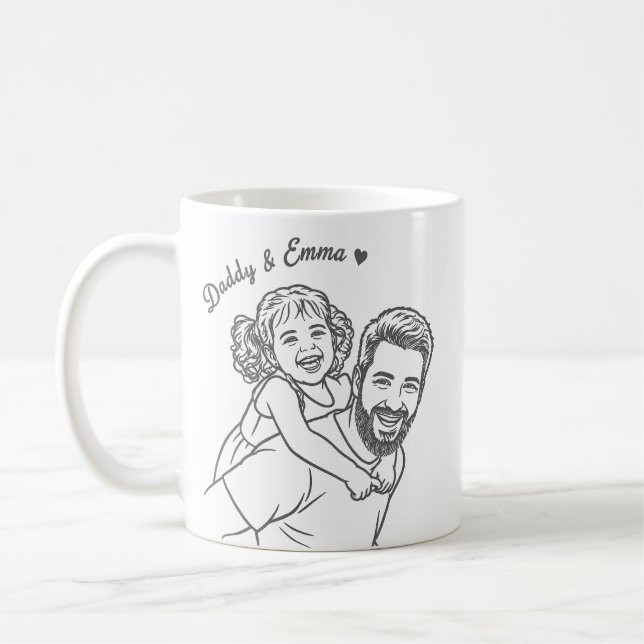 Caneca De Café Saco personalizado, Saco de presentes para damas d (Esquerda)