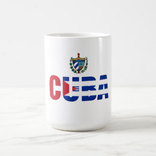 Caneca De Café Saco Transparente Cuba Caribenho Pronto para o