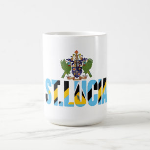 Caneca De Café Saco Transparente de Santa Lúcia Caribenho Pro