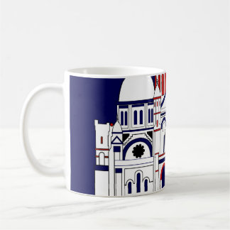Caneca De Café Sacre Coeur, Montmartre, Paris, França