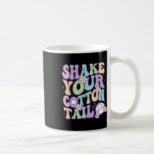 Caneca De Café Sacuda Seu Rabo de Algodão Coelhinho da Páscoa Fel