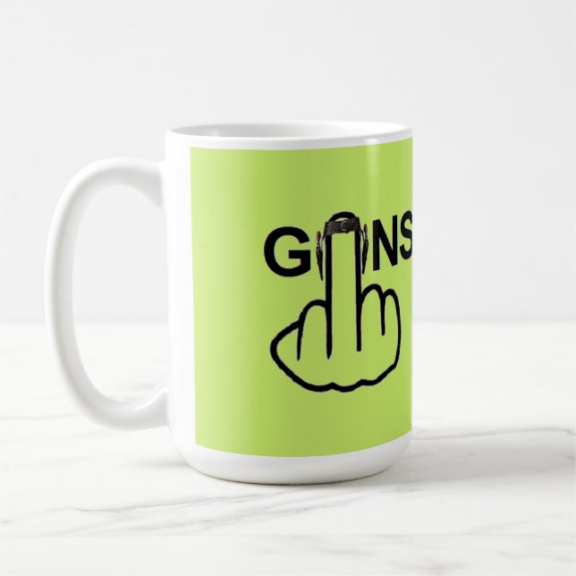 Caneca De Café Sacudir de Armas de Desvio de Pássaros (Esquerda)