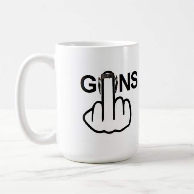 Caneca De Café Sacudir de Armas de Desvio de Pássaros (Esquerda)